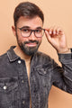 Transparent Full Rim Wayfarer