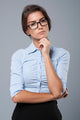 Black Blue Full Rim Rectangle