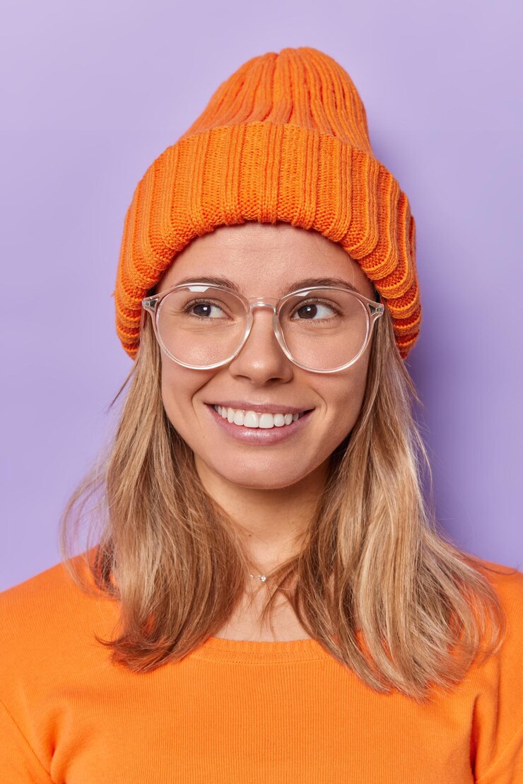 Blue Full Rim Square eyeglasses