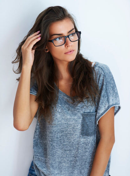 Transparent Full Rim Wayfarer